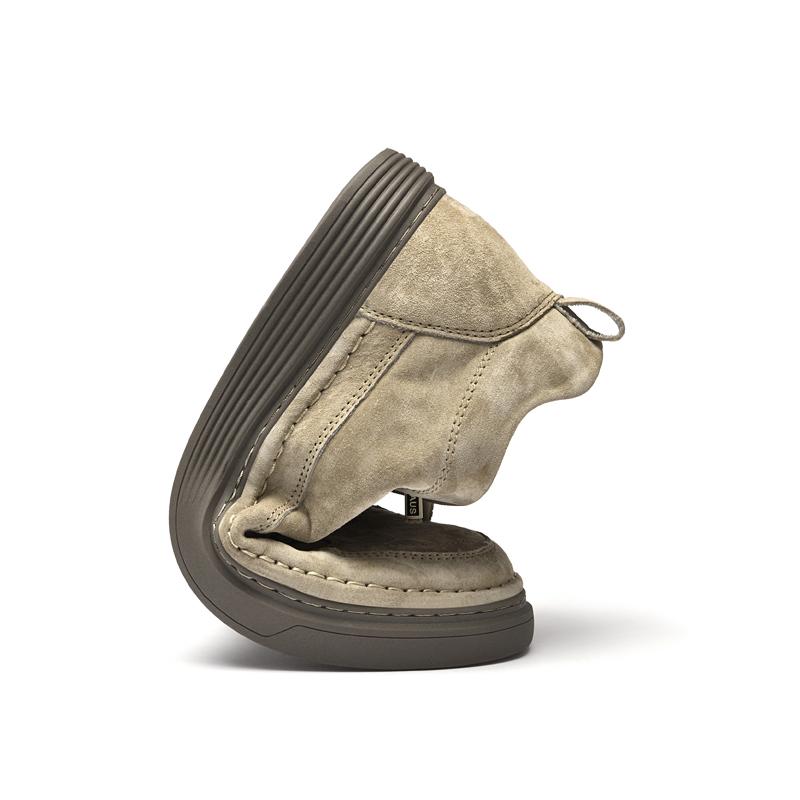 British Style Genuine Leather Men Shoes Trend Comfortable Casual Shoes Moccasins Men Flats Shoes