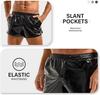 2025 Summer Shiny Loose Casual Men's Running Shorts