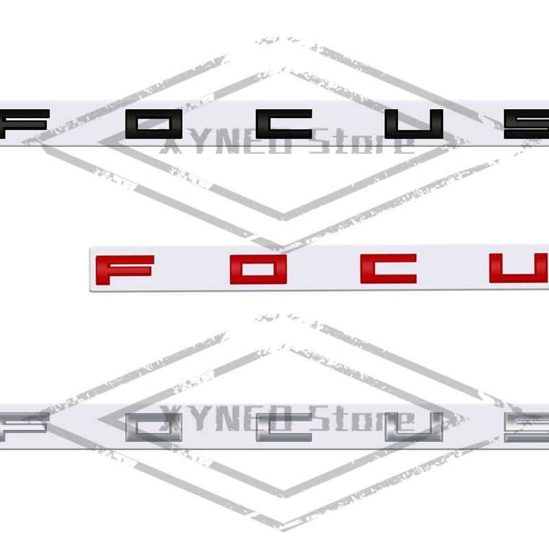 Car Sticker Metal For Focus Logo Ford Fiesta Mondeo Kuga ST LINE Emblem Badge Trunk Decal Auto Accessories