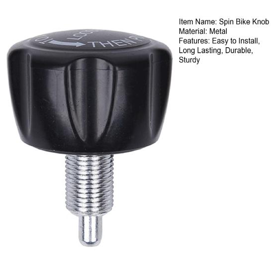 Spin Bike Knob Anti-slip Comfortable Grip Metal Plum Blossom Handle Spinning Bicycle Pull
