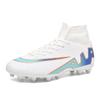 A 2025 high-top football shoe AG long nail TF broken nail youth male student training competition sports shoes