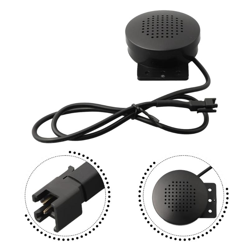 Loud Siren Output Automotive Alarm Speaker 2 Pin Design Weatherproof Low Power Consumption for Emergency Warning Use
