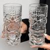 Vintage Cocktail Glass 420ml Tiki Glasses Multi-functional Mask Glass Cup  Restaurant