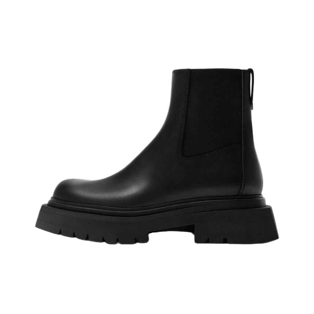 Zara Pu Fashion Comfortable Classic Short Chelsea Boots Men Boots Black 2008620800
