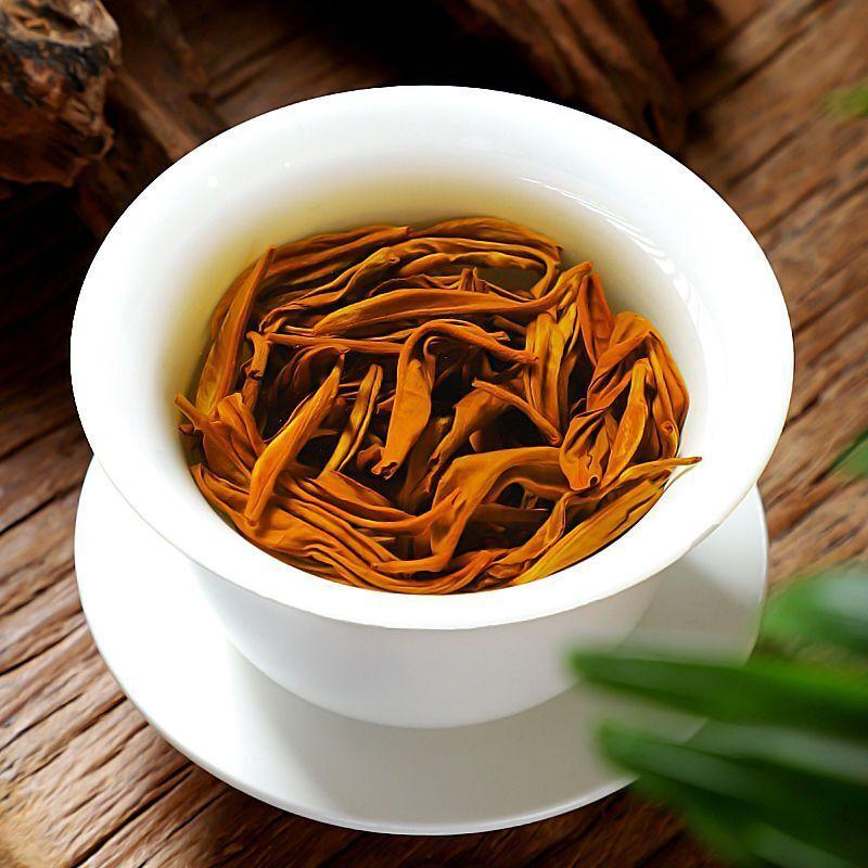 Chá Premium Dianhong Golden Bud Fragrância de Mel Chá Preto Gongfu Árvore Antiga