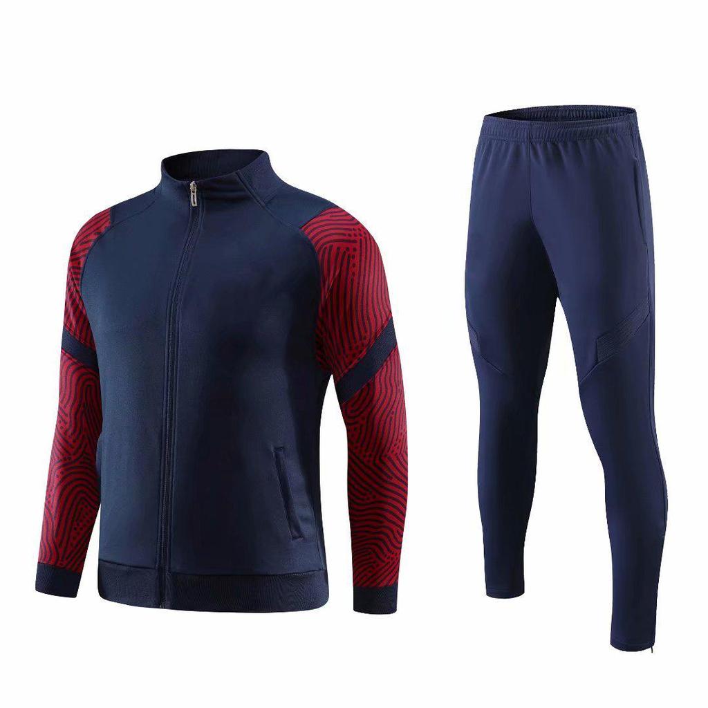 Kids' Unisex Long-Sleeve Football Training Suits – Customizable Autumn/Winter Sports Jackets