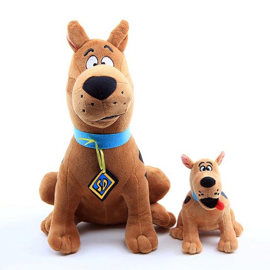 Scooby Doo Plush Toy Soft Cute Cartoon Doll Accompany Pillow Sofa Ornament PP Cotton Great Dane Doll Stuffed Animal Dog Plush Toy Christmas Gift