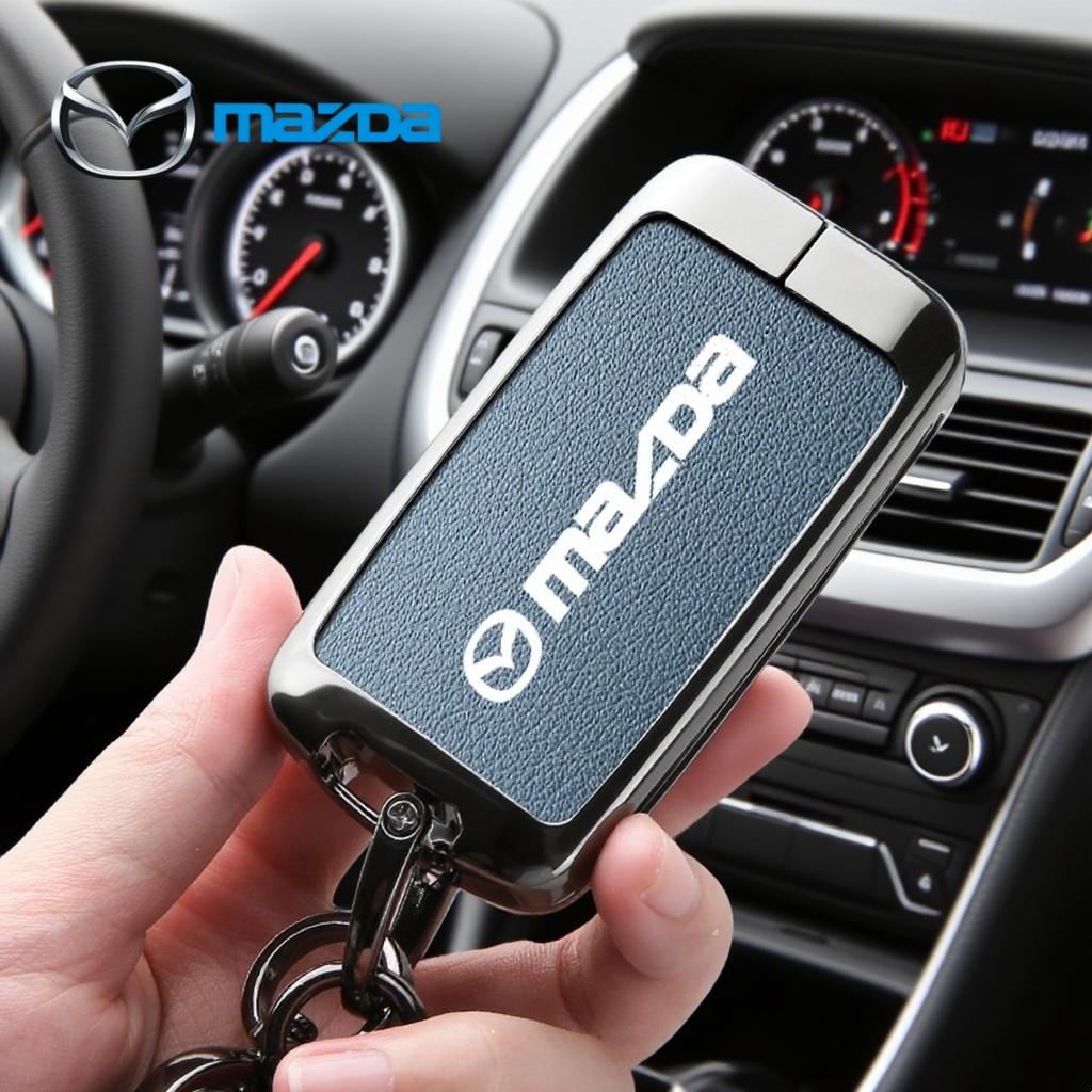 For Mazda 2 3 5 6 BL BM GJ Atenza Axela Demio CX-3 CX3 CX-5 CX5 CX7 CX-7 CX-9 CX8 Sporty style ABS car key box protective case FF27