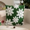 45x45cm Throw Pillow Cover Soft Plush Decorative Pillowcase New Cushion Cover  Christmas Decor