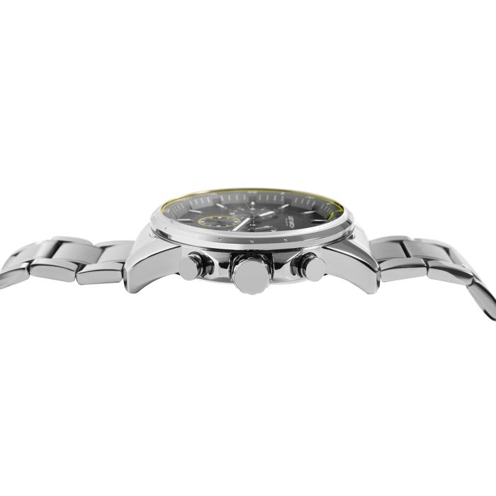 Montre - Charlie - Acier inoxydable - Cadran bleu-gris - Diam. 46 mm