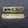 1Pc 3D Metal 1970 Commemorative Mark Car Body/Car Sider Fender/Car Rear Trunk Emblem Badge Sticker for Jimny JB23 JB43 JB64 JB74