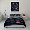 Colorful Cosmic Tree Print Bedding Set Bedding set (1 duvet cover, 2 pillowcases, duvet not included)
