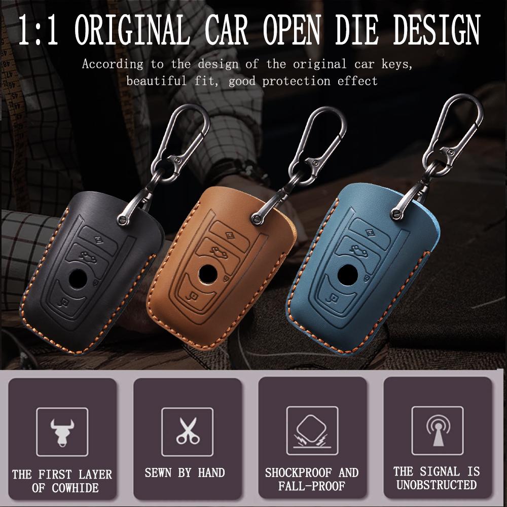 Car Key Case Cover for Bmw F20 F30 G20 F31 F34 F10 G30 F11 X3 F25 X4 E60 E87 E90 E91 E38 E45 I3 M3 M4 5 1 3 Series Accessories