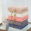Quick-Drying Absorbent Coral Fleece Towel: Soft, Lint-Free Bath, Face, and Hair Towel