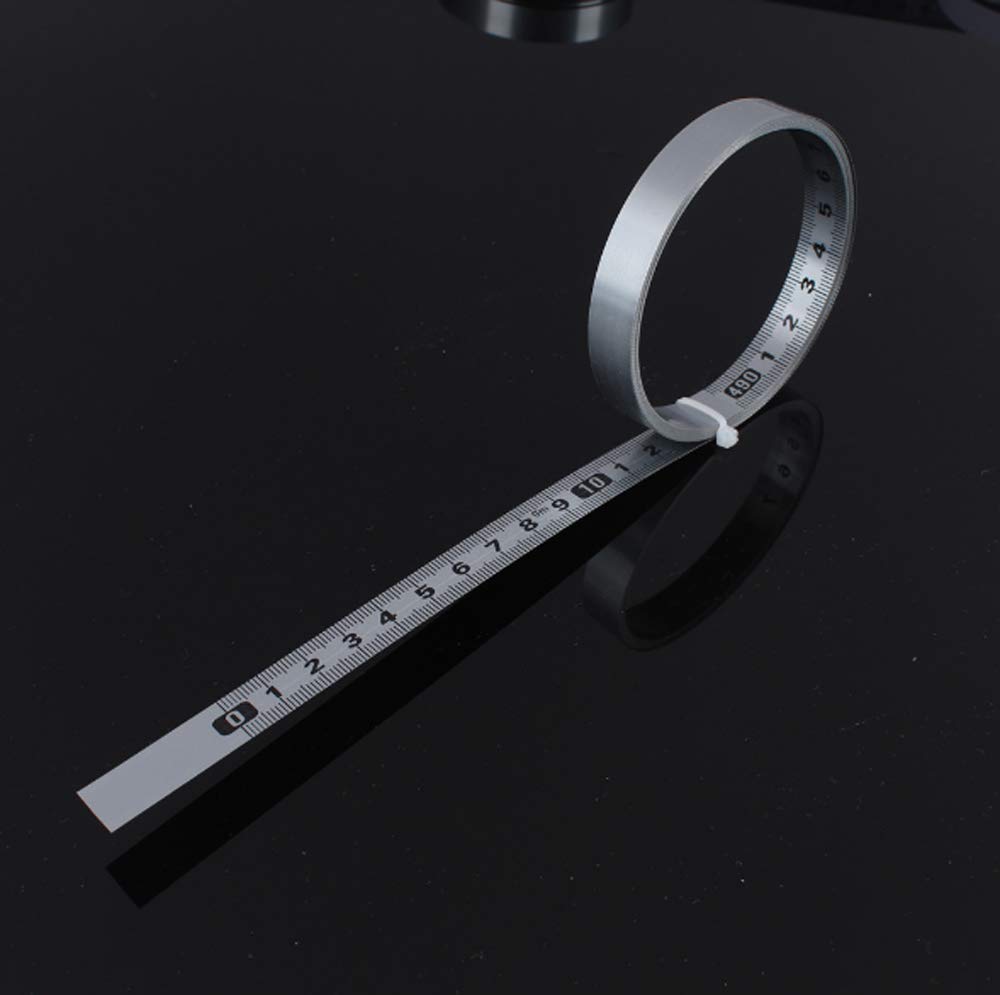 HJ Stainless Steel Adhesive Tape Ruler 10m Measurement Tool Wear-Resistant Rust-Proof Scale Home