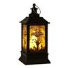 Witch Skull Castle LED Pumpkin Lantern Retro Halloween Wind Lantern  Party Supplies