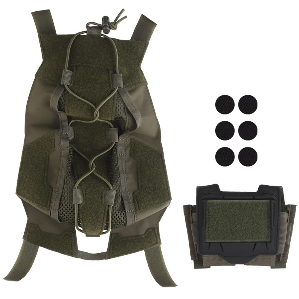 Gen 4th Tactical Helmet Cover Camo Style Ops-Core FAST High-Cut Helmet Cloth with NVG Battery Pouch Airsoft Hunting Accessory