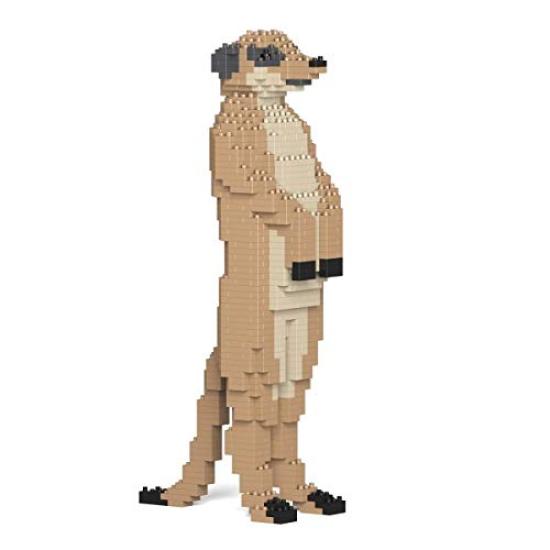 Block Toy That Allows You To Create Realistic Animal Meerkat with an Adorable 15 X X Height Durable Blocks Fixed with For 3D Interior Accessories That