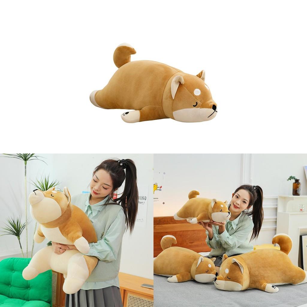 Cute Shiba Inu Soft Plush Toy With Cotton Filling For Kids Room And Relaxation