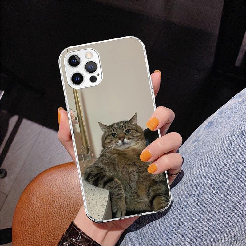 

Смешные мемы с домашними кошками Чехол для телефона для Iphone 17 Air 16 16E 11 12 13 Mini 14 Plus 15 Pro Max 7 8 + SE 2020 Чехол для телефона Coque iPhone 17 Air