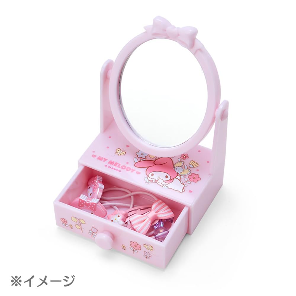 Sanrio Hello Kitty Mirror Stand, 14 X 10 X 6 Cm, Stylish Accessories - Always Sanrio - Character 112097