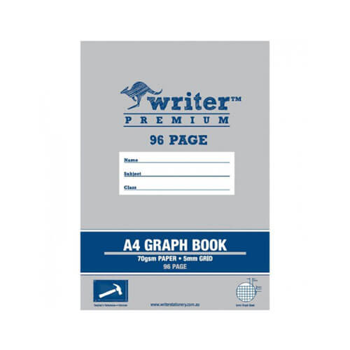 Writer Premium Graph Book (A4) (Hammer)