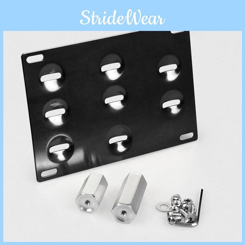 License Mount Plate Bracket Bumper Tow Hook For Mercedes C E S M Glk Class Gla