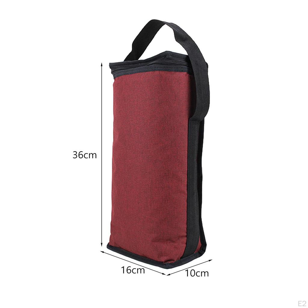 Two Bottle Wine Totes Bag Insulated Cooler Red Gifts Leakproof Bags Carrier