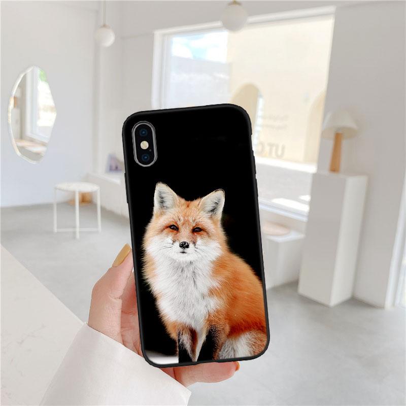 AQ53 Fuchs lustige Kunst Weiche Hülle für Redmi Note 13 14 Pro+ Plus A3 A3X 13X 13C 13R 14S 14C 14R
