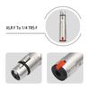 3Pin XLR To 6.35mm 1/4inch TRS Female Adapters For Studio Equipment And Live Sound Applications