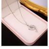 Women S Pisces Zircon Inlaid Clavicle Chain Luxury Simple Versatile Necklace With You For Life