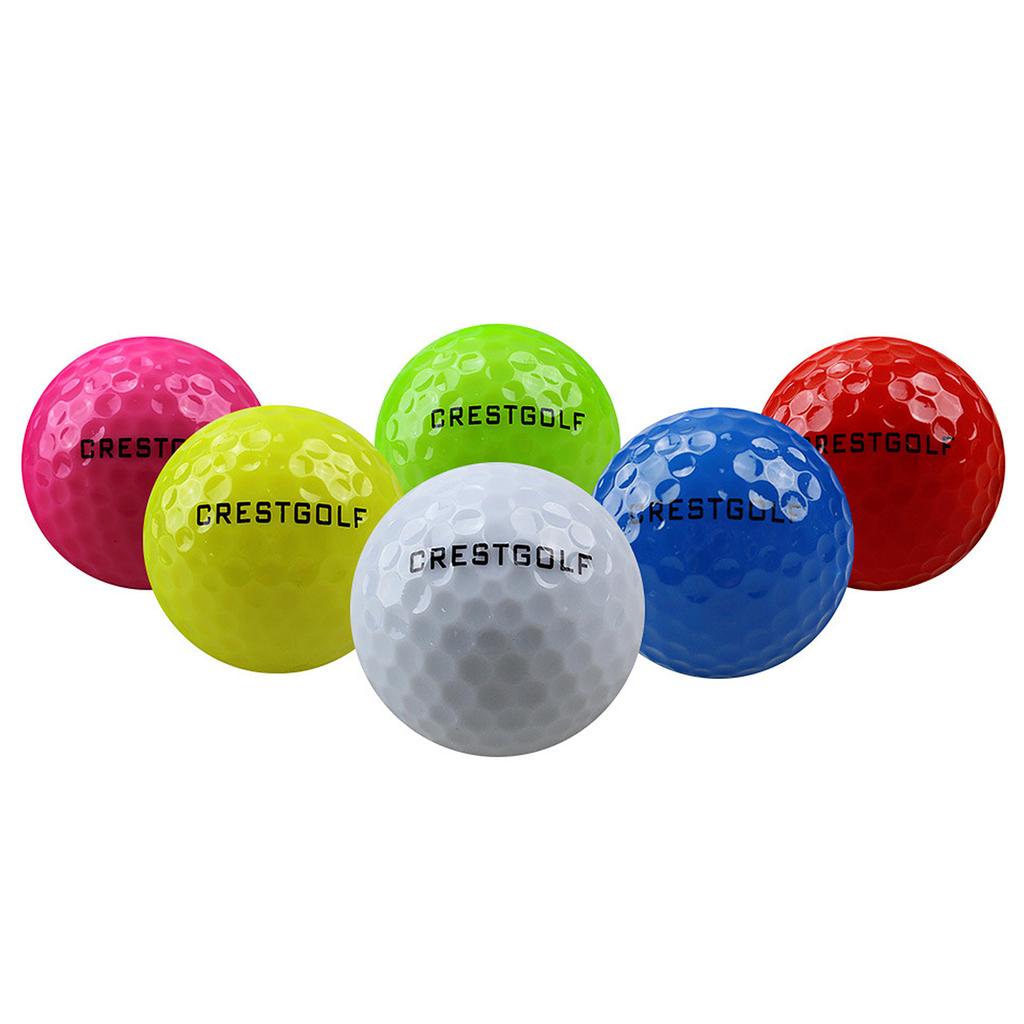 6 Adet LED Parlayan Golf Topu Gece LED Golf Topları Işıklı Golf Topları