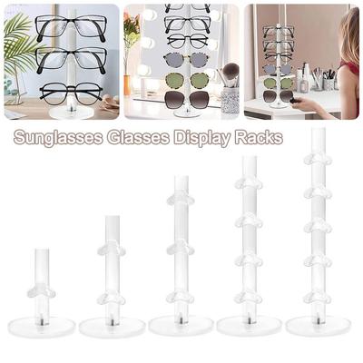 Glasses Storage Acrylic Sunglasses Glasses Display Racks Transparent Multi Layers Eyeglasses Show Stand Window Counter Showcase