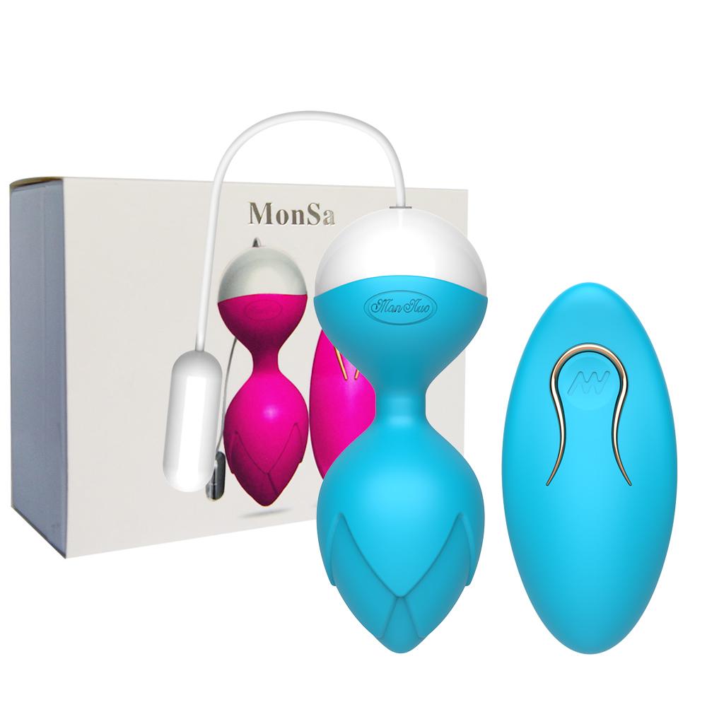 Wireless Remote Control Vaginal Ball Vibrator 10 Speeds Kegel Ball Vibrating Eggs G Spot Stimulator Vibrators Sex Toys Women Vibrating Egg Masturbator