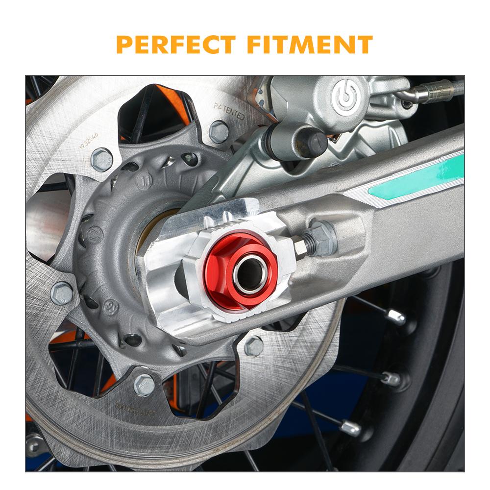 For Beta RR 300 2013-2022 Xtrainer 300 2015-2022 RR 125 RR 250 RR 350 390 430 480 498 Rear Wheel Axle Nut Screw Chain Adjuster