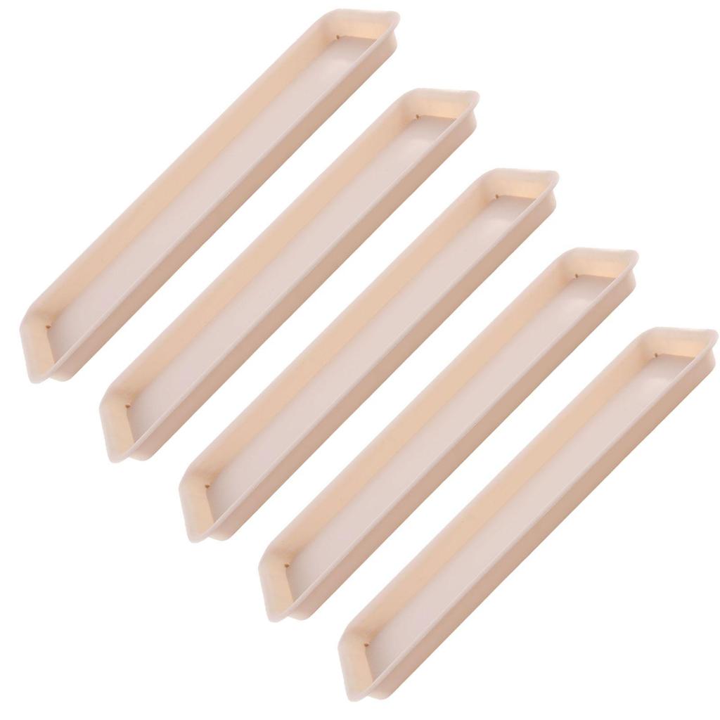 5x Plant Saucers Plant Trays Rectangular Pot Saucers Flower Pot Drainage Tray