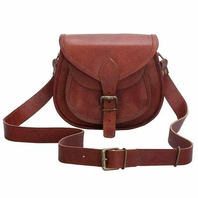 Handmade Women's Durable Leather Purse Gypsy Bag Crossbody College Students