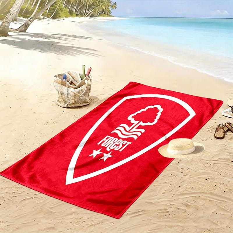 Forest Beach Towel, Large Soft Quick Dry Towel for Beach Camping Swimming
