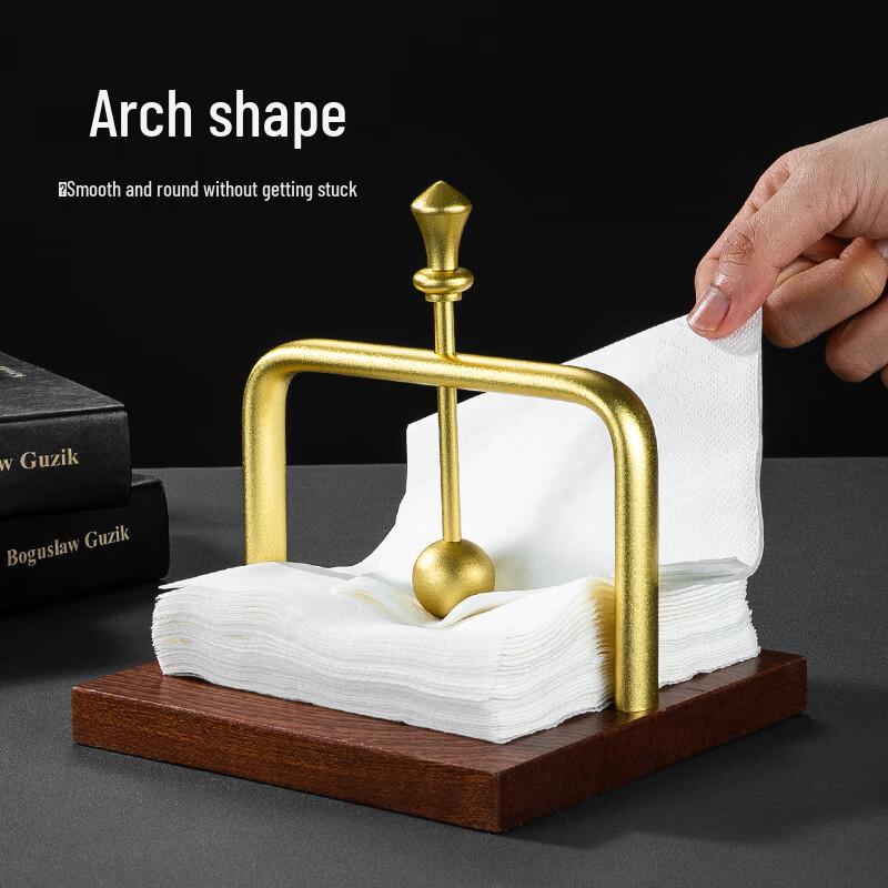 Solid Wood Napkin and Tissue Holder