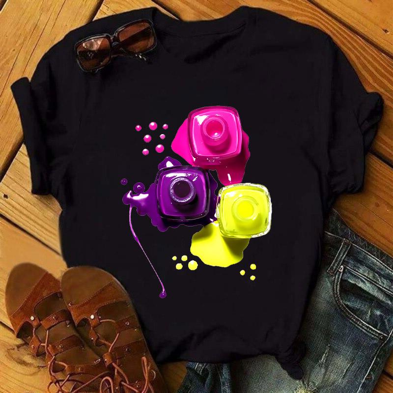 Женские футболки больших размеров — фото 17