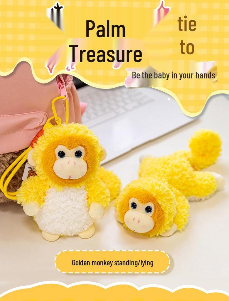 Golden Monkey, Wild Boar, and Husky Plush Toy Series - Birthday or Office Gift