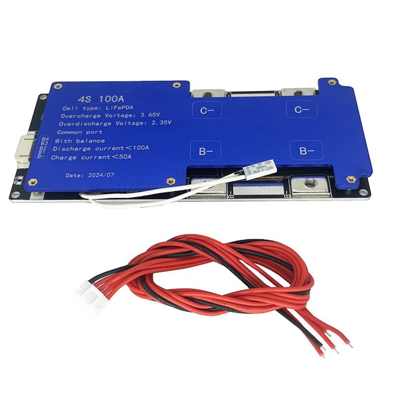 A25F-BMS Battery Protection Circuit Board 4S 12V 100A Lifepo4 Lithium Iron Phosphate With Balanced Charging