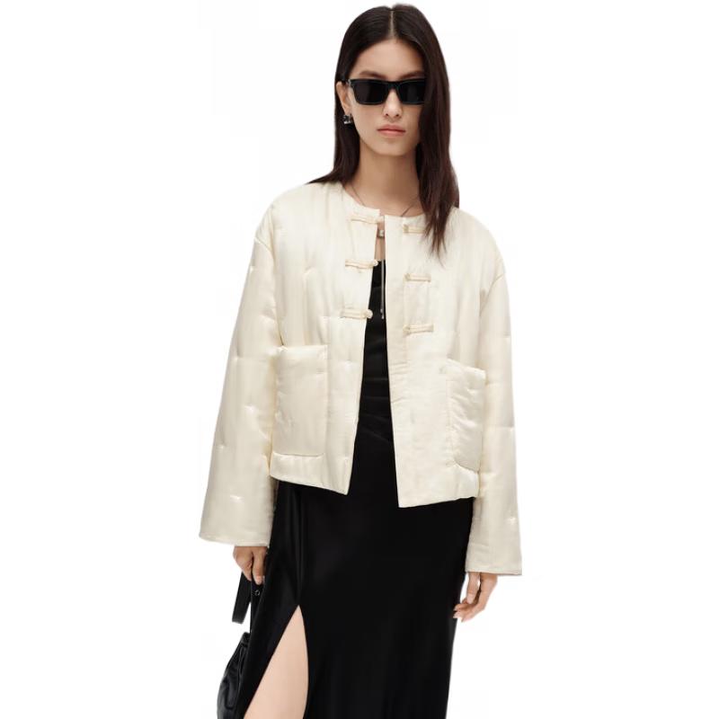 

MO&Co. Новая атласная куртка в китайском стиле M 165