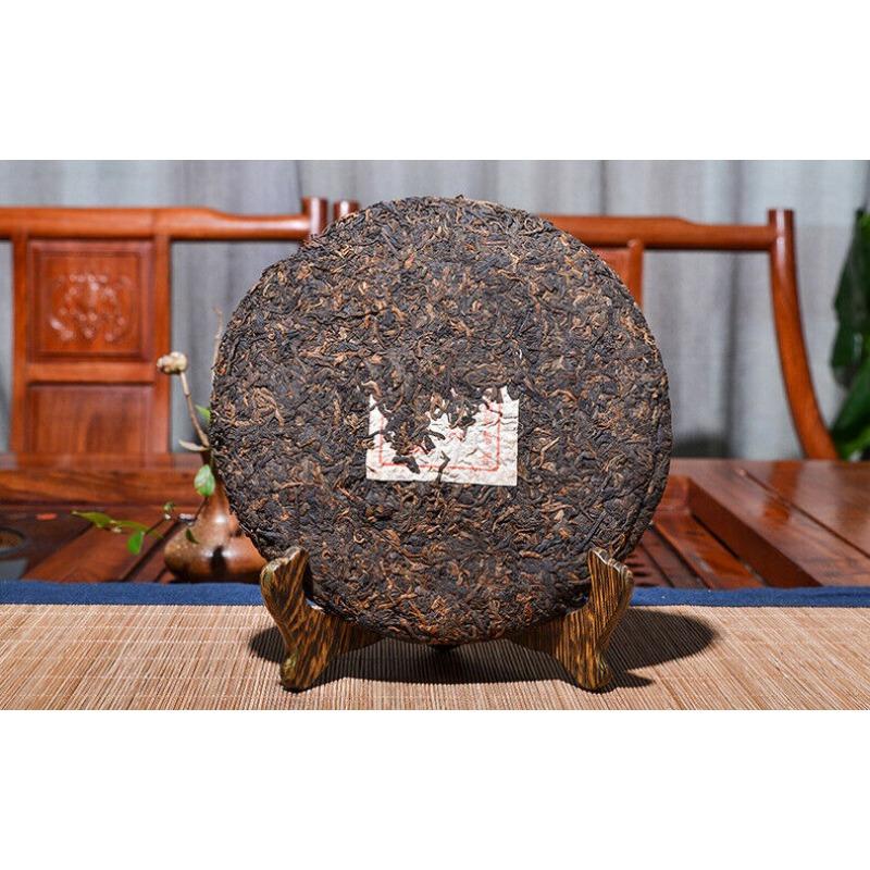 Yunnan Pu'er 357g Menghai Pu'er Ripe Tea Cake Yunnan Tea