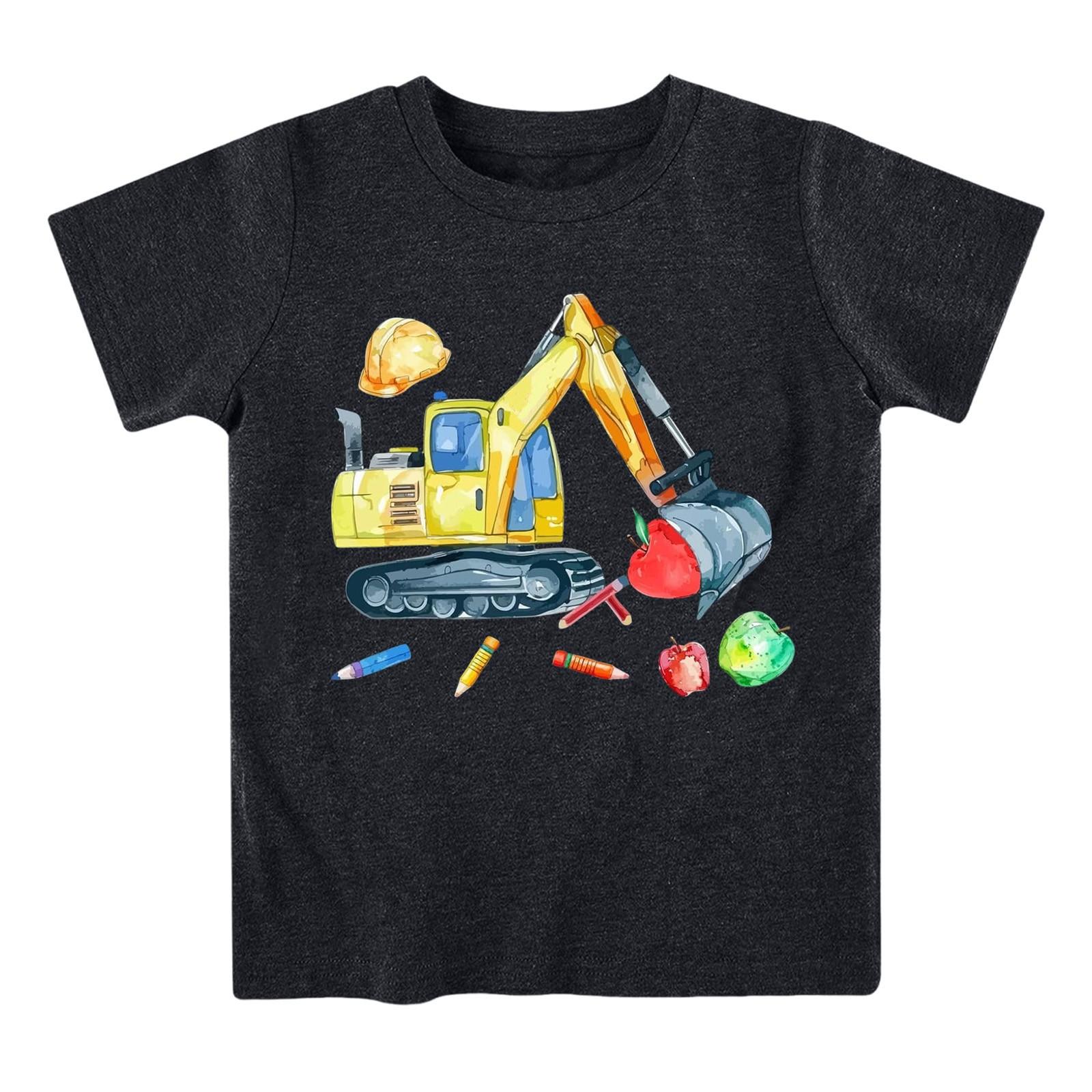 

Футболка с короткими рукавами и круглым вырезом для мальчиков и девочек 160 жёлтый