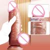 Huge Realistic Thick Dildo Adult Sex Toy for Women Soft Silicone Vaginal Masturbators Small Glans Penis with Suction Cup Dick