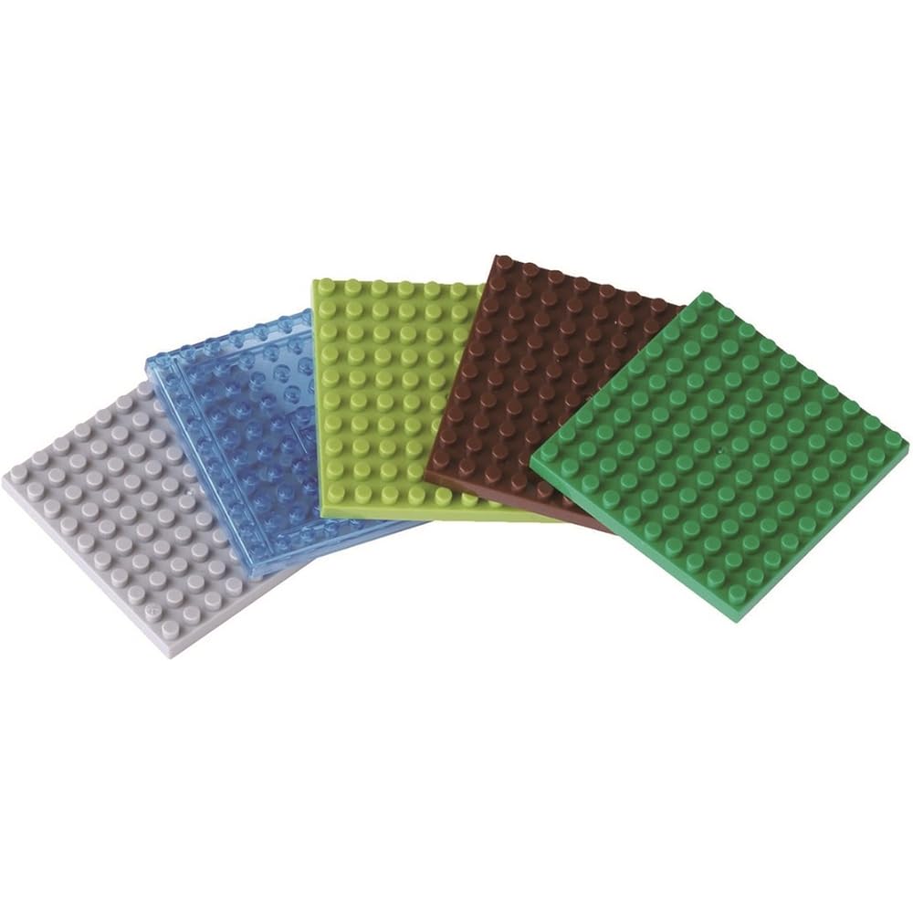 Kawada Nano Block Plate Set 10x10 NB-024 - Building Blocks for Creative Construction