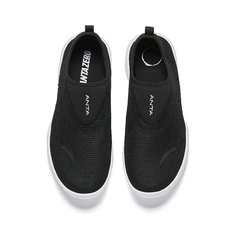 Anta Comfortable Fashionable Versatile Non-Slip Breathable Durable Low-Top Training Shoes Women Sneakers Basic-Black 922527703-4