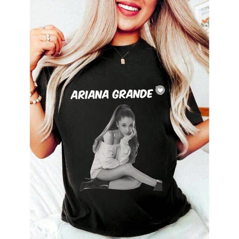 

Модная футболка Ariana Grande The Eternal Sunshine Tour 2026, Футболка для фанатов поп-звезды, Футболка с принтом Ariana Grande, Унисекс одежда для концертов, Подарок для фанатов 4XL