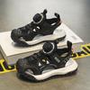 Children's Sandals Summer 22 New Children's Shoes Sports Beach Shoes Medium and Large Children's Baotou Rotating Button